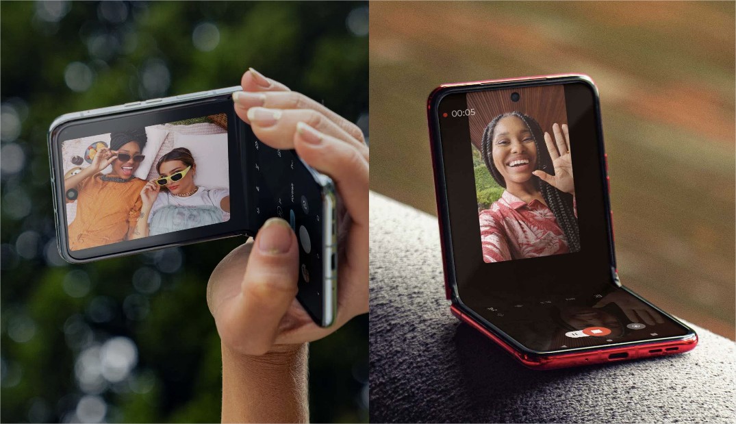 Do more with the Motorola Razr+.