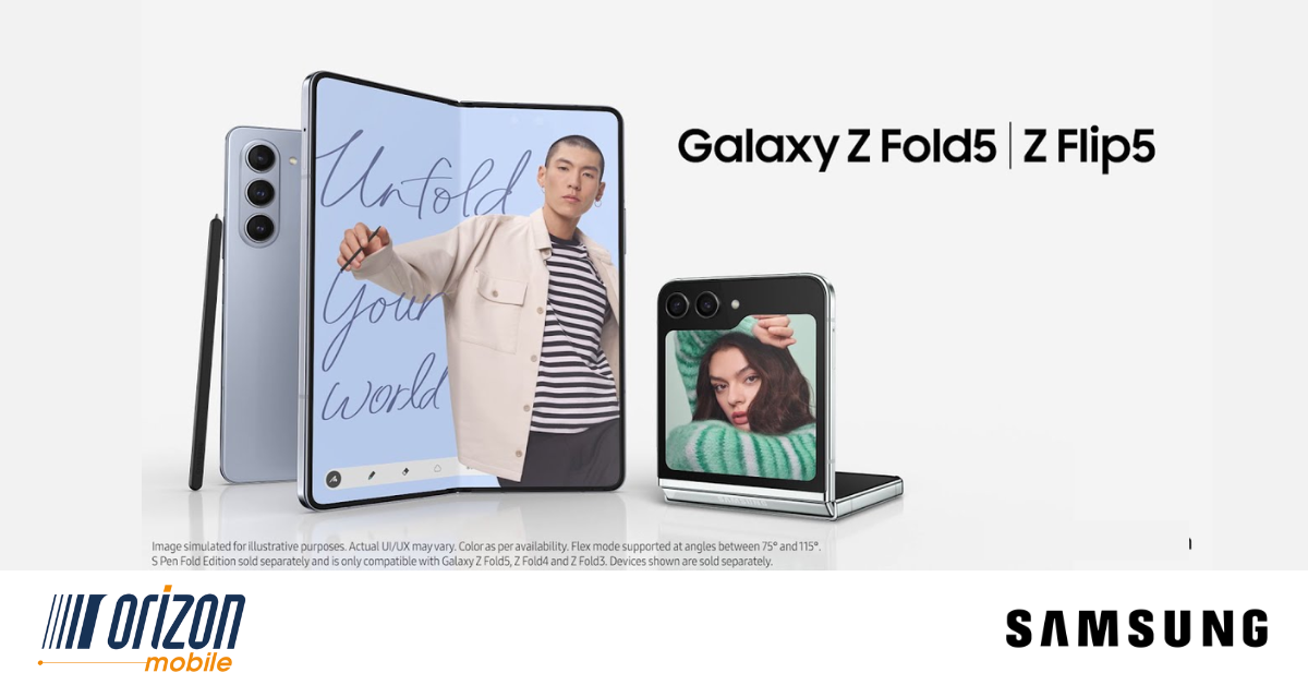 Samsung Galaxy Z Flip5 & Z Fold5 : Unfold Your World -